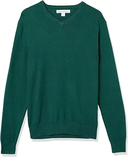amazon-essentials-sweter-zielony-basic-r-6xlt-meski