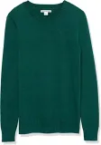 amazon-essentials-sweter-zielony-basic-r-6xlt-meski-wzor-dominujacy-bez-wzoru