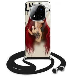 etui-do-xiaomi-note-14-pro-plus-crossglam-case-sznurek-czarny-bad-bitch-wz