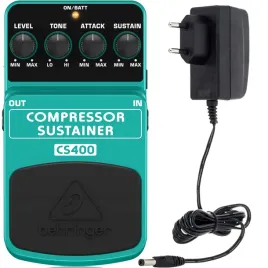 efekt-gitarowy-behringer-cs400-compressor-sustainer-zasilacz-9v-zestaw