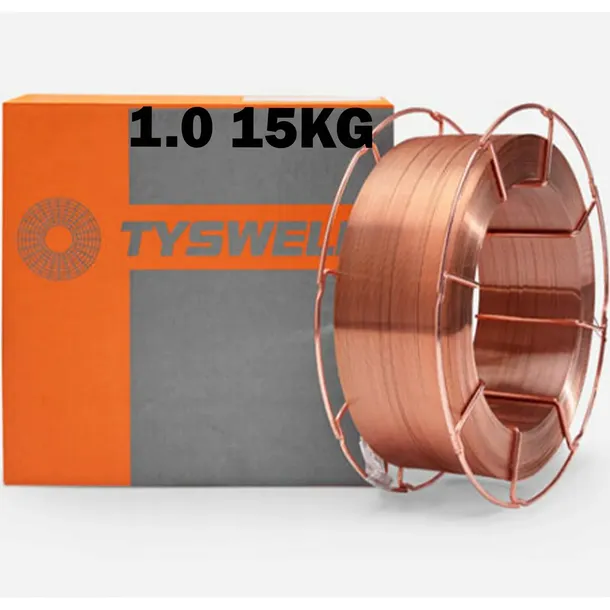 DRUT TYSWELD SPAWALNICZY 1,0 SG2 15 kg MIG/MAG