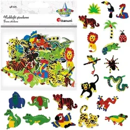 naklejki-piankowe-samoprzylepne-3d-zwierzeta-dzungla-48-sztuk-titanum