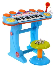 keyboard-dla-dzieci-organy-pianino-z-mikrofonem-stoleczek