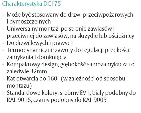 samozamykacz-assa-abloy-dc175-bialy-do-drzwi-110cm-maksymalna-waga-80kg-stan-nowy-maksymalna-szerokosc-drzwi-110-cm
