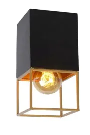lampa-sufitowa-punktowa-czarna-zlota-spot-tuba-prostokatna-18-cm-lucide