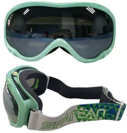 gogle-okulary-narciarskie-ochronne-zielone-regulowane-uniseks-spartan-kitz