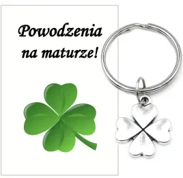 brelok-koniczyna-upominek-prezent-na-dzien-kobiet-walentynki-klasa