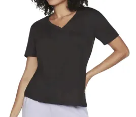 koszulka-damska-krotki-rekaw-skechers-godri-serene-v-neck-czarna-3xl