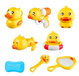mala-zolta-kaczuszka-zabawki-do-kapieli-pistolet-na-wode-8-sztuk-zestaw