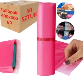 foliopaki-kurierskie-b3-500x400-mm-rozowe-foliopak-do-pakowania-50-szt