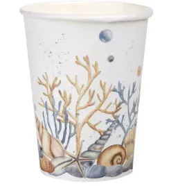 kubeczki-papierowe-muszelka-270-ml-10-szt-wakacje-muszelka-wakacyjne