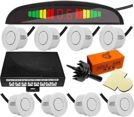 czujniki-cofania-parkowania-wyswietlacz-led-buzzer-czarny-przod-tyl-zestaw