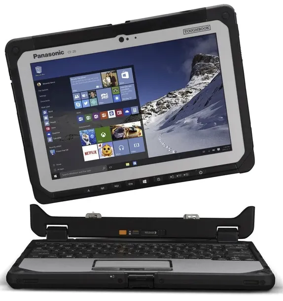 Dotykowy Panasonic ToughBook CF-20 | m5-6Y57 8GB 256GB SSD | Windows 10
