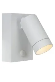 lampa-scienna-zewnetrzna-kinkiet-reflektorek-z-czujnikiem-biala-ip44-lucide