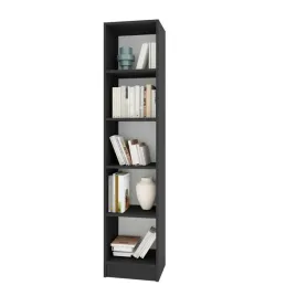 regal-na-ksiazki-czarny-z-polkami-40cm-5-polek-zabawki-segregatory-do-biura