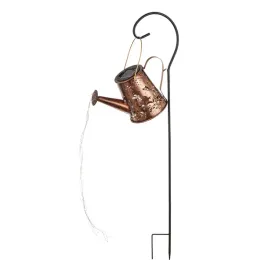 konewka-metalowa-na-stojaku-brazowa-led-solarna-dekoracja-ogrodowa