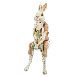 figurka-pierrot-krolik-wielkanoc-pozlacany-dekoracja-prezent-siedzacy