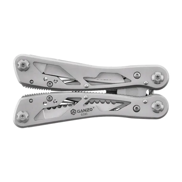 narzedzie-wielofunkcyjne-multitool-ganzo-g202-narzedzia-nozyczki-ostrze-otwieracz-do-kapsli-otwieracz-do-puszek-pila-pilnik-przecinak-srubokret-krzyzakowy-srubokret-plaski-szczypce