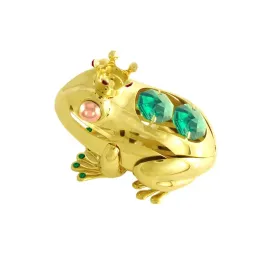 metalowa-zaba-zabka-zlota-cyrkonie-swarovski-korona-figurka-na-szczescie