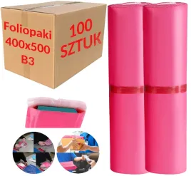 foliopaki-kurierskie-do-pakowania-400x500-mm-foliopak-b3-rozowe-100-szt