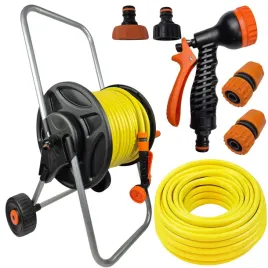 waz-ogrodowy-1-2-50m-na-bebnie-zwijacz-wozek-pistolet-zraszacz-zlaczka