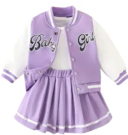komplet-dla-dziewczynki-92-98-bluza-bejsbolowa-bomberka-spodnica-plisowana
