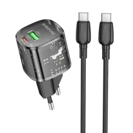 borofone-ladowarka-sieciowa-bn17-sunlight-usb-typ-c-qc-3-0-pd-20w-3a