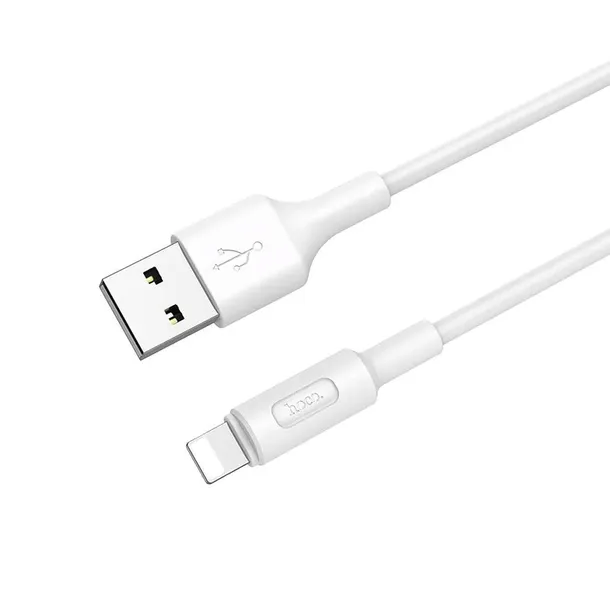hoco-kabel-usb-do-iphone-lightning-8-pin-soarer-x25-bialy-kolor-bialy