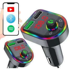 transmiter-bluetooth-kady-f6-fm-usb-zestaw-glosnomowiacy-do-samochodu
