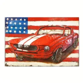 obraz-metalowy-3d-plaskorzezba-loft-auto-mustang-2-prezent
