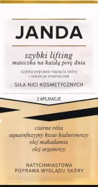 janda-kremowa-maseczka-szybki-lifting-redukcja-zmarszczek-2x5ml