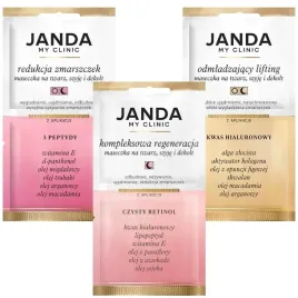 janda-my-clinic-zestaw-maseczek-przeciwzmarszczkowych-peptydy-retinol-kwas