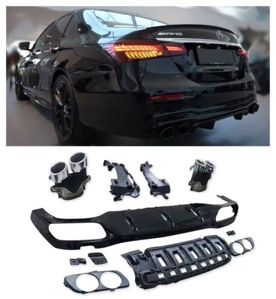 dyfuzor-mercedes-e63-amg-w213-e-class-chrome-stan-nowy