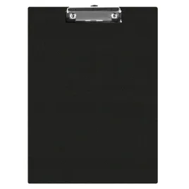 czarna-deska-podkladkowa-mala-a5-clipboard-pvc-biurfol-elegancka-podkladka