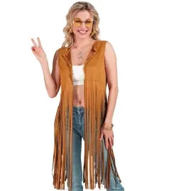 stroj-kamizelka-damska-hipiski-dluga-hippie-brazowa-fredzle-lata-70-s-m