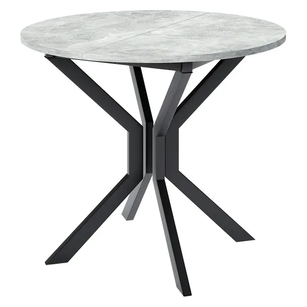 stol-okragly-dionis-90-cm-rozkladany-loft-marmurek