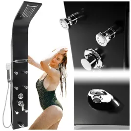 panel-prysznicowy-czarny-mat-deszczownica-prysznic-polka-wlewka-wodospad