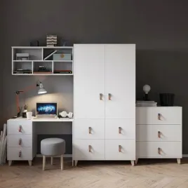 zestaw-mebli-dla-dzieci-mlodziezowy-nela-szafa-komoda-biurko-bialy-mat