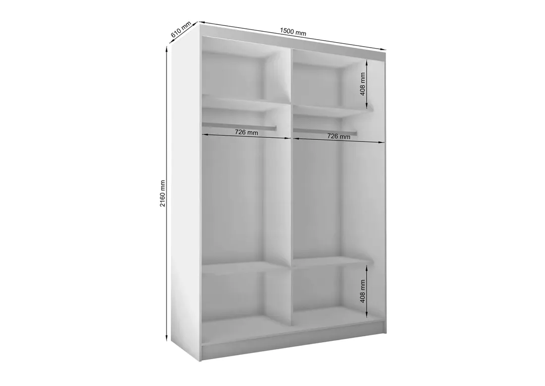 szafa-przesuwna-150-cm-multi-lustro-polysk-stan-nowy