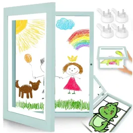 ramka-artystyczna-otwierana-na-rysunki-obrazki-zdjecia-dla-dziecka-pojemnik