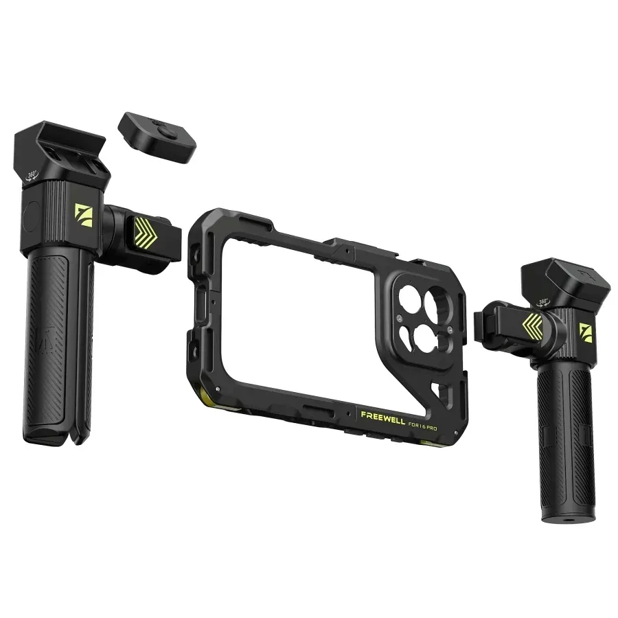 klatka-operatorska-do-iphone-16-pro-freewell-genius-rig-pilot-bluetooth