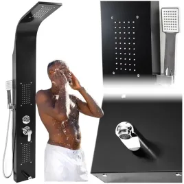 bateria-panel-prysznicowy-do-lazienki-czarny-mat-deszczownica-hydromasaz