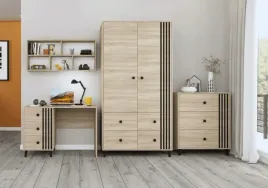 zestaw-mebli-dla-dzieci-mlodziezowy-pola-szafa-komoda-biurko-sonoma