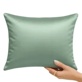 poszewka-na-poduszke-50x60-szalwiowa-zielona-satyna-100percent-bawelna-mietowa