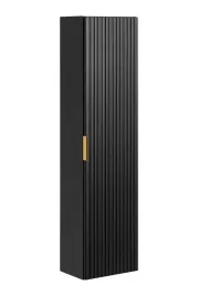 czarny-slupek-lazienkowy-wysoki-wiszacy-140-cm-szafka-ryflowany-front-mdf