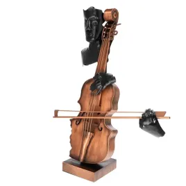 rzezba-figurka-metalowa-wiolonczelista