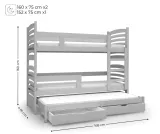 lozko-pietrowe-olek-mini-3-osobowe-160x75-materace-gratis-stan-nowy