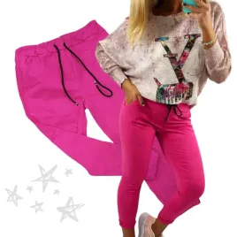 spodnie-gnieciuchy-lycra-gumy-wysoki-stan-kieszenie-fuksja-vv-38-40-m-l