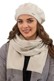 vivisence-7005kmpl-bezowy-rozmiar-uniwersalny-komplet-beret-szalik