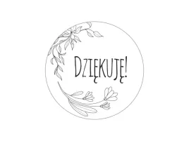 naklejki-okragle-biale-fi35mm-dziekuje